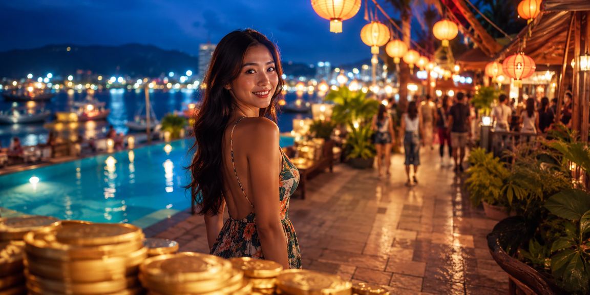 Người chơi trải nghiệm casino và cá cược tại chợ đêm Vũng Tàu